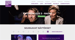 Desktop Screenshot of espoonteatteri.fi