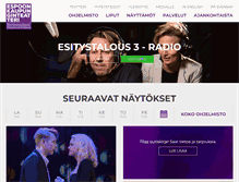 Tablet Screenshot of espoonteatteri.fi